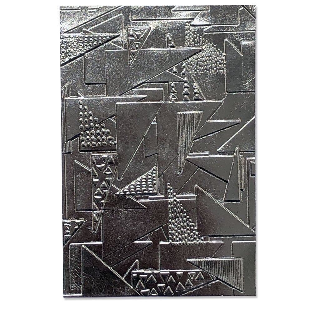 Sizzix 3D Textured Impressions by Jessica Scott Doodle Triangles (664528) (DISCONTINUED) Sizzix 3D Textured Impressions by Jessica Scott Doodle Triangles (664528) (DISCONTINUED)