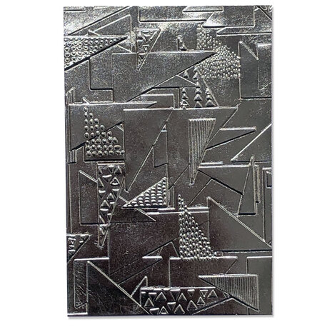 Sizzix 3D Textured Impressions by Jessica Scott Doodle Triangles (664528) (DISCONTINUED) Sizzix 3D Textured Impressions by Jessica Scott Doodle Triangles (664528) (DISCONTINUED)