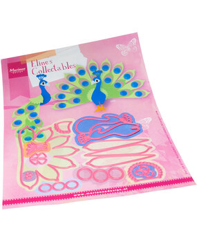 Marianne Design Eline's Peacock Dies (COL1530) (DISCONTINUED) Marianne Design Eline's Peacock Dies (COL1530) (DISCONTINUED)
