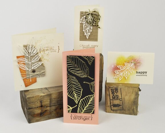 Sizzix Thinlits Die by Tim Holtz Skeleton Leaves (5pcs) (663094) Sizzix Thinlits Die by Tim Holtz Skeleton Leaves (5pcs) (663094)