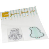 Marianne Design Gnomes Beach Girl Stamp & Die (CS1134) (DISCONTINUED)