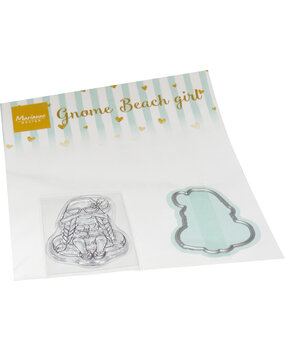 Marianne Design Gnomes Beach Girl Stamp & Die (CS1134) (DISCONTINUED) Marianne Design Gnomes Beach Girl Stamp & Die (CS1134) (DISCONTINUED)