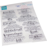 Marianne Design Lang zal je Leven Clear Stamps (CS1136)