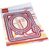 Marianne Design Rope Frames Rectangle & Oval Dies (LR0813) (DISCONTINUED)