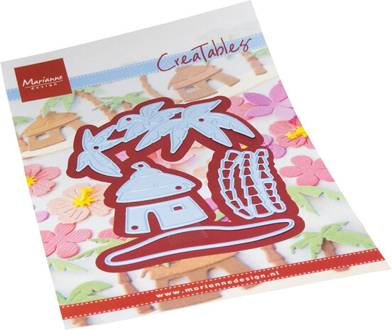 Marianne Design Palm Tree Island Dies (LR0814) (DISCONTINUED) Marianne Design Palm Tree Island Dies (LR0814) (DISCONTINUED)