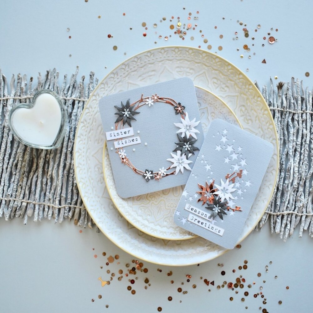 Sizzix Thinlits Die by Tim Holtz Swirling Stars (9pcs) (663095) Sizzix Thinlits Die by Tim Holtz Swirling Stars (9pcs) (663095)