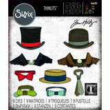 Sizzix Thinlits Die by Tim Holtz Tailored (9pcs) (666289) Sizzix Thinlits Die by Tim Holtz Tailored (9pcs) (666289)
