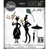 Sizzix Thinlits Die by Tim Holtz The Park (14pcs) (665204) Sizzix Thinlits Die by Tim Holtz The Park (14pcs) (665204)