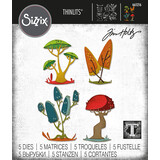 Sizzix Thinlits Die by Tim Holtz Funky Toadstools (5pcs) (665216) (DISCONTINUED) Sizzix Thinlits Die by Tim Holtz Funky Toadstools (5pcs) (665216) (DISCONTINUED)
