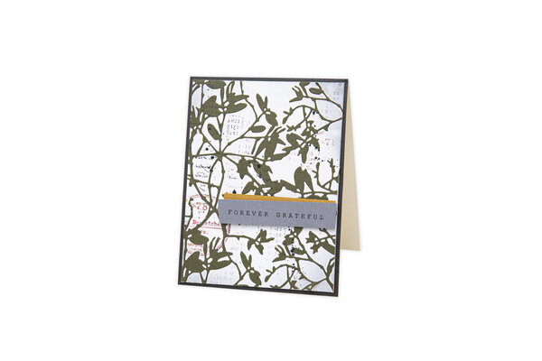 Sizzix Thinlits Die by Tim Holtz Leafy Twigs (665436) (DISCONTINUED)