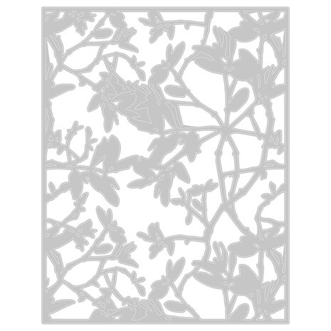 Sizzix Thinlits Die by Tim Holtz Leafy Twigs (665436) (DISCONTINUED)