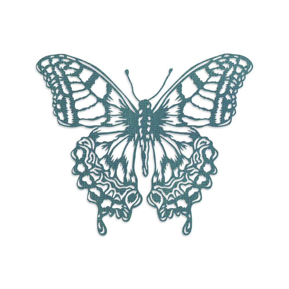 Sizzix Thinlits Die by Tim Holtz Perspective Butterfly (665201) Sizzix Thinlits Die by Tim Holtz Perspective Butterfly (665201)