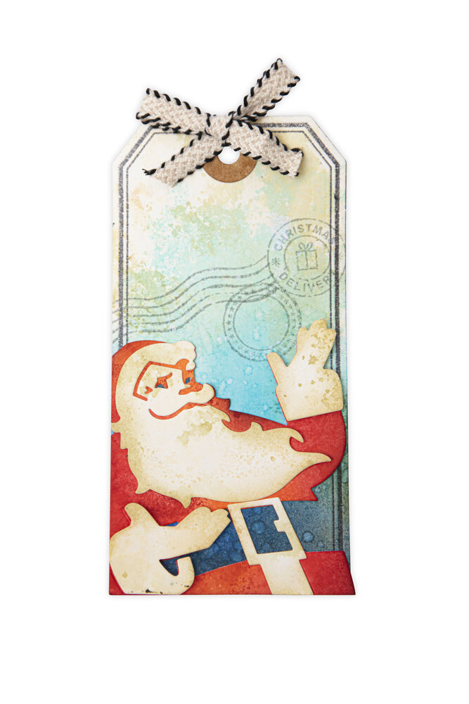 Sizzix Thinlits Die by Tim Holtz Retro Santa (6pcs) (666071) (DISCONTINUED) Sizzix Thinlits Die by Tim Holtz Retro Santa (6pcs) (666071) (DISCONTINUED)