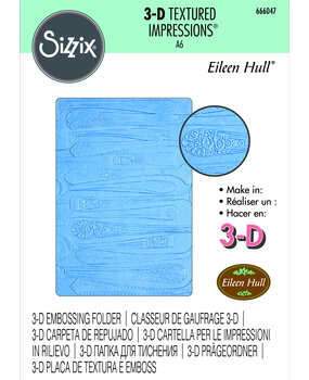 Sizzix 3D Textured Impressions by Eileen Hull Silverware (666047) (DISCONTINUED) Sizzix 3D Textured Impressions by Eileen Hull Silverware (666047) (DISCONTINUED)
