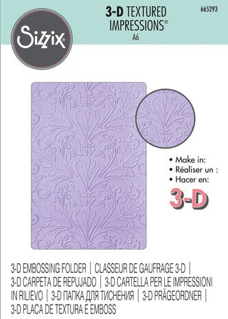 Sizzix 3D Textured Impressions Art Nouveau (665293) (DISCONTINUED)
