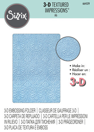 Sizzix 3D Textured Impressions Baroque (664529) (OUTLET)