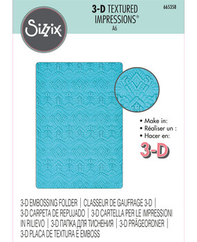 Sizzix 3D Textured Impressions Mark Making (665358) (DISCONTINUED) Sizzix 3D Textured Impressions Mark Making (665358) (DISCONTINUED)