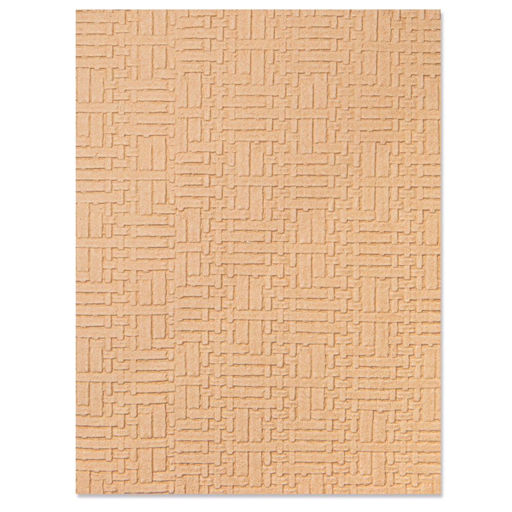 Sizzix 3D Textured Impressions by Eileen Hull Woven Leather (665916) (DISCONTINUED) Sizzix 3D Textured Impressions by Eileen Hull Woven Leather (665916) (DISCONTINUED)