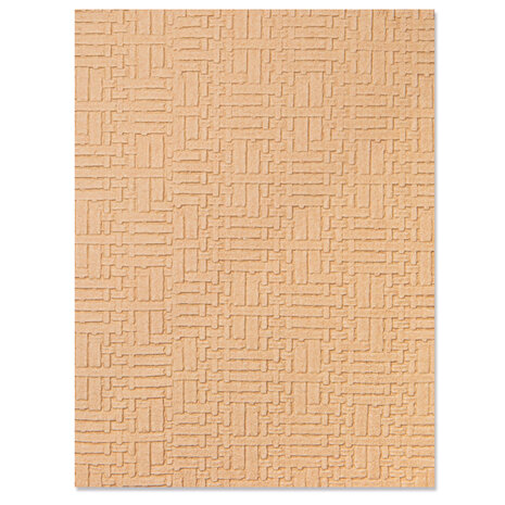 Sizzix 3D Textured Impressions by Eileen Hull Woven Leather (665916) (DISCONTINUED) Sizzix 3D Textured Impressions by Eileen Hull Woven Leather (665916) (DISCONTINUED)