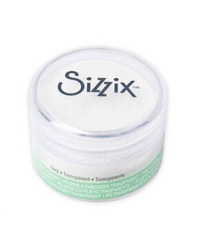 Sizzix Clear Embossing Powder 12g (664807) (DISCONTINUED) Sizzix Clear Embossing Powder 12g (664807) (DISCONTINUED)