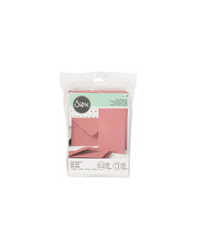 Sizzix Card & Envelope Set A6 Rose (10&10pcs) (665690) (OUTLET) Sizzix Card & Envelope Set A6 Rose (10&10pcs) (665690) (OUTLET)