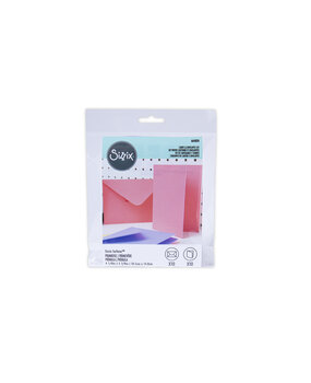 Sizzix Card & Envelope Set A6 Primrose (10&10pcs) (664824) (DISCONTINUED)
