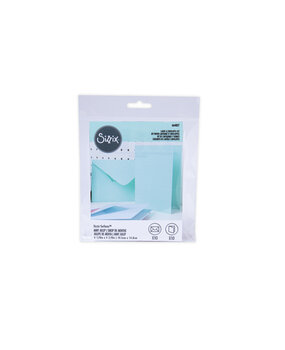 Sizzix Card & Envelope Set A6 Mint Julep (10&10pcs) (664827) (DISCONTINUED)