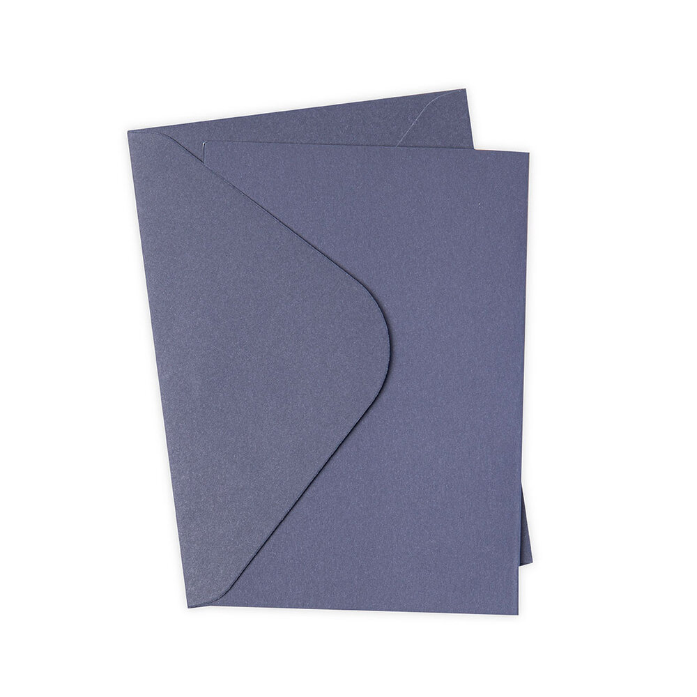 Sizzix Card & Envelope Set A6 French Navy (10&10pcs) (665694) (DISCONTINUED) Sizzix Card & Envelope Set A6 French Navy (10&10pcs) (665694) (DISCONTINUED)