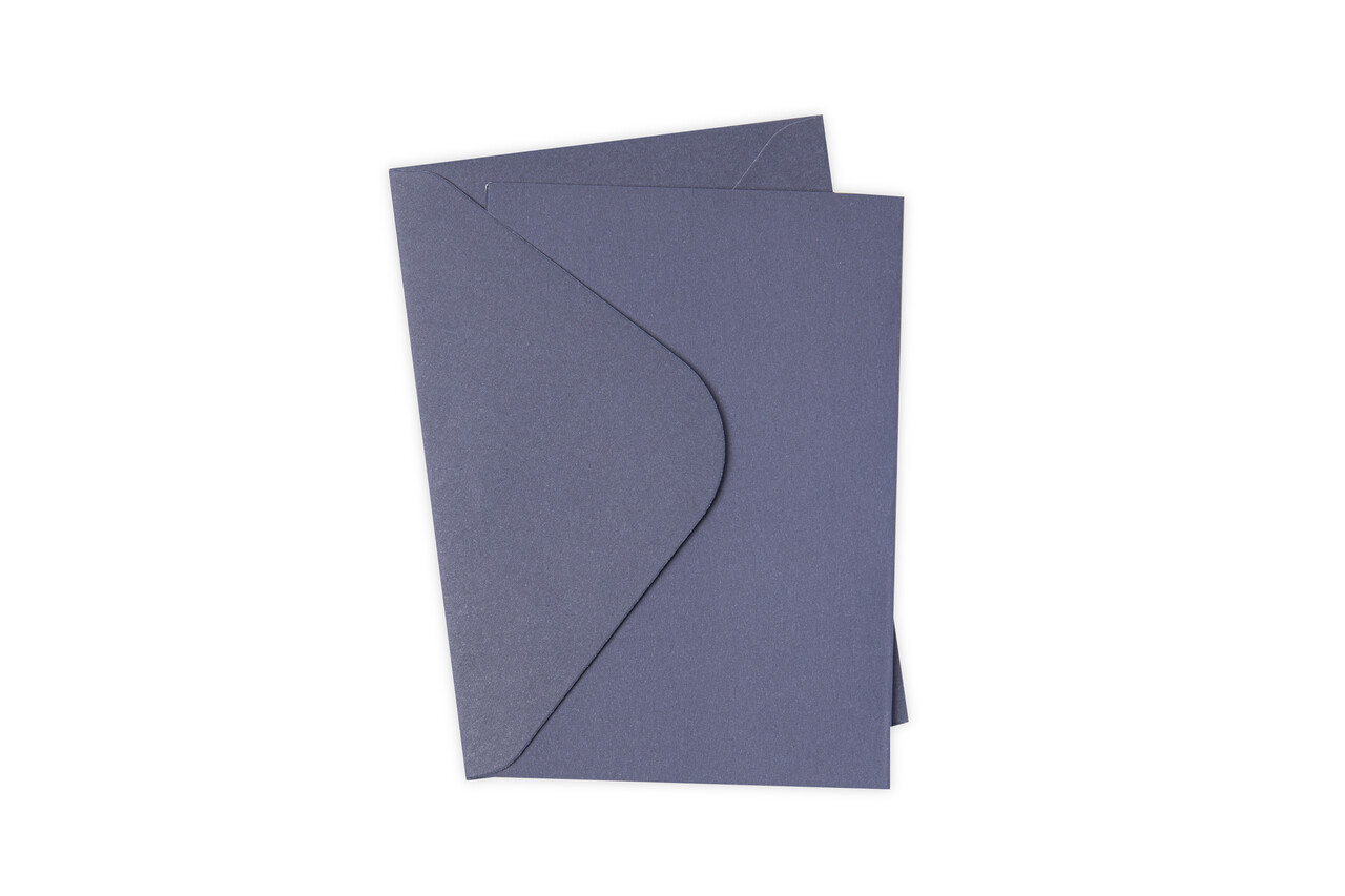 Sizzix Card & Envelope Set A6 French Navy (10&10pcs) (665694) (DISCONTINUED) Sizzix Card & Envelope Set A6 French Navy (10&10pcs) (665694) (DISCONTINUED)
