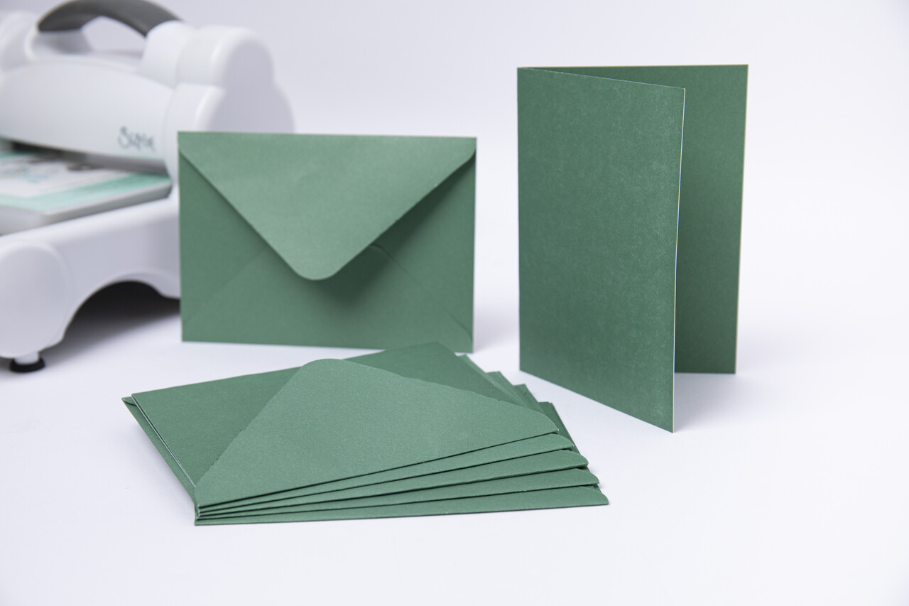 Sizzix Card & Envelope Set A6 Fir Tree (10&10pcs) (665441) (DISCONTINUED)