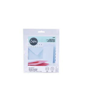 Sizzix Card & Envelope Set A6 Arctic Sky (10&10pcs) (664840) (DISCONTINUED)