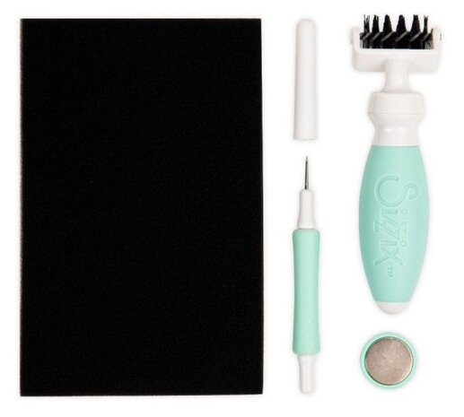 Sizzix Die Brush & Die Pick Accessory Kit - Mint Julep (665061) (DISCONTINUED) Sizzix Die Brush & Die Pick Accessory Kit - Mint Julep (665061) (DISCONTINUED)