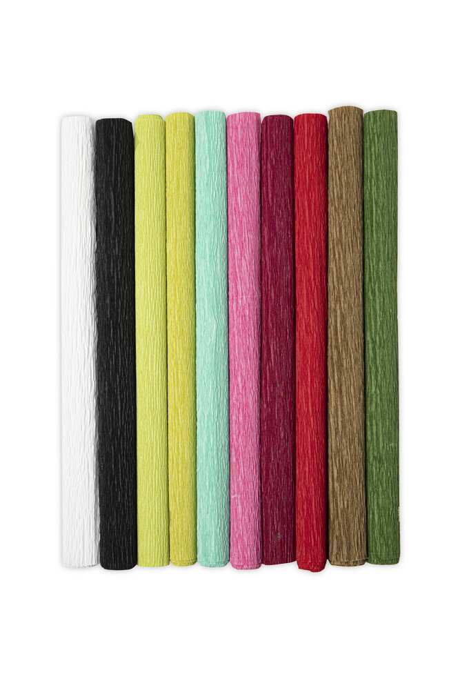 Sizzix Crepe Paper 12x24 Inch Festive (10 sheets) (665991) (DISCONTINUED)