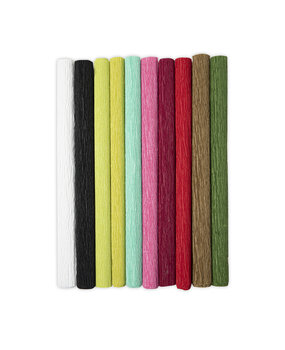 Sizzix Crepe Paper 12x24 Inch Festive (10 sheets) (665991) (DISCONTINUED) Sizzix Crepe Paper 12x24 Inch Festive (10 sheets) (665991) (DISCONTINUED)