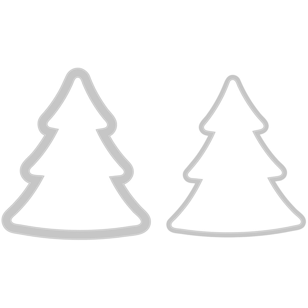 Sizzix Framelits Die Tree (2pcs) (665255) (OUTLET) Sizzix Framelits Die Tree (2pcs) (665255) (OUTLET)