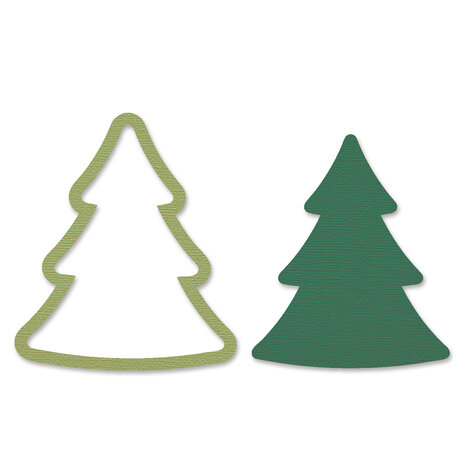 Sizzix Framelits Die Tree (2pcs) (665255) (OUTLET) Sizzix Framelits Die Tree (2pcs) (665255) (OUTLET)