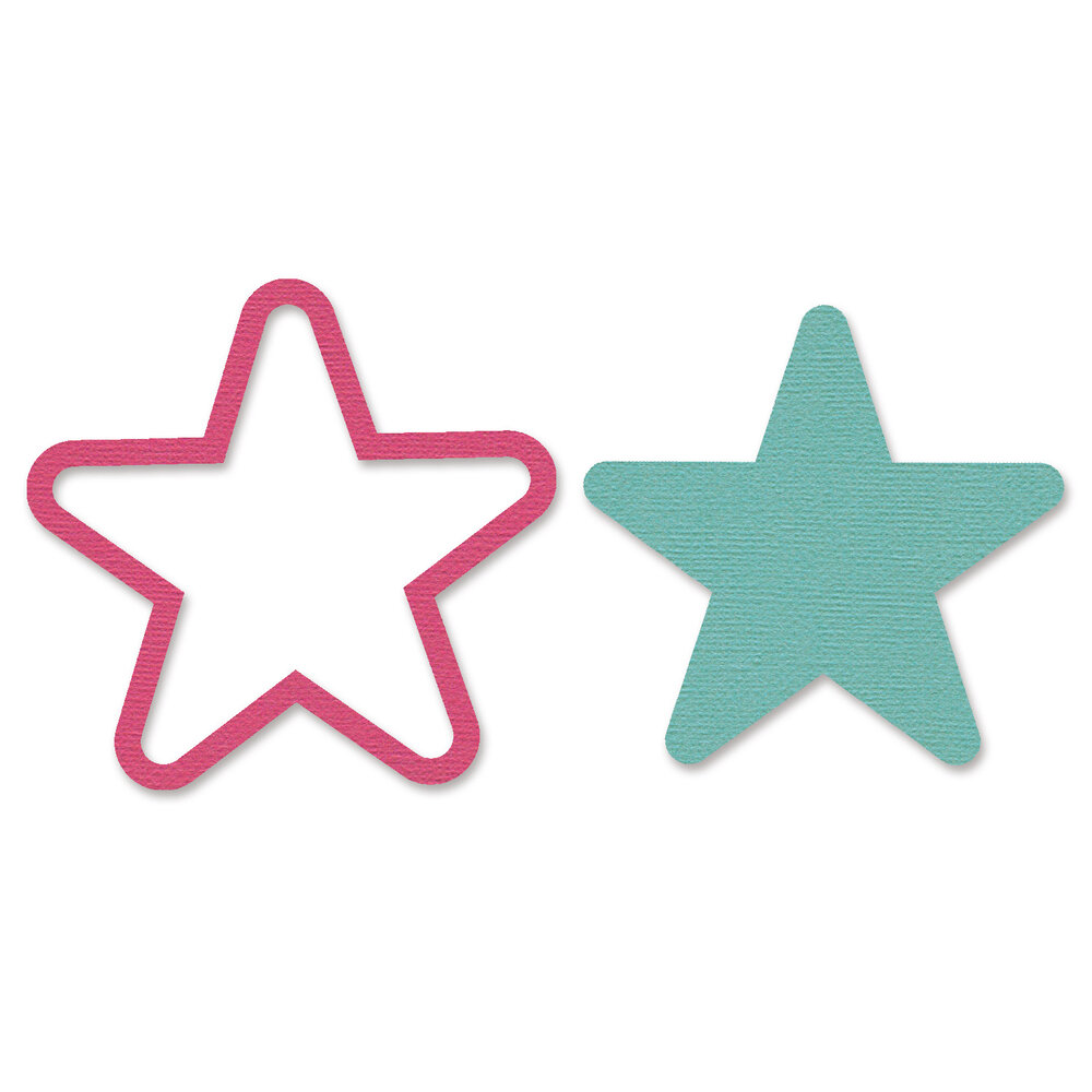 Sizzix Framelits Die Star (2pcs) (665250) (OUTLET)