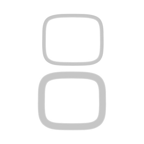 Sizzix Framelits Die Rounded Square (2pcs) (664526) (OUTLET) Sizzix Framelits Die Rounded Square (2pcs) (664526) (OUTLET)