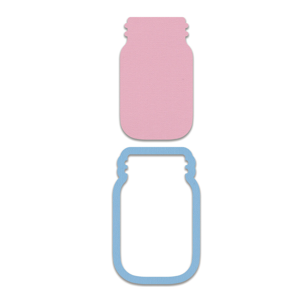 Sizzix Framelits Die Jar (2pcs) (664890) (DISCONTINUED) Sizzix Framelits Die Jar (2pcs) (664890) (DISCONTINUED)