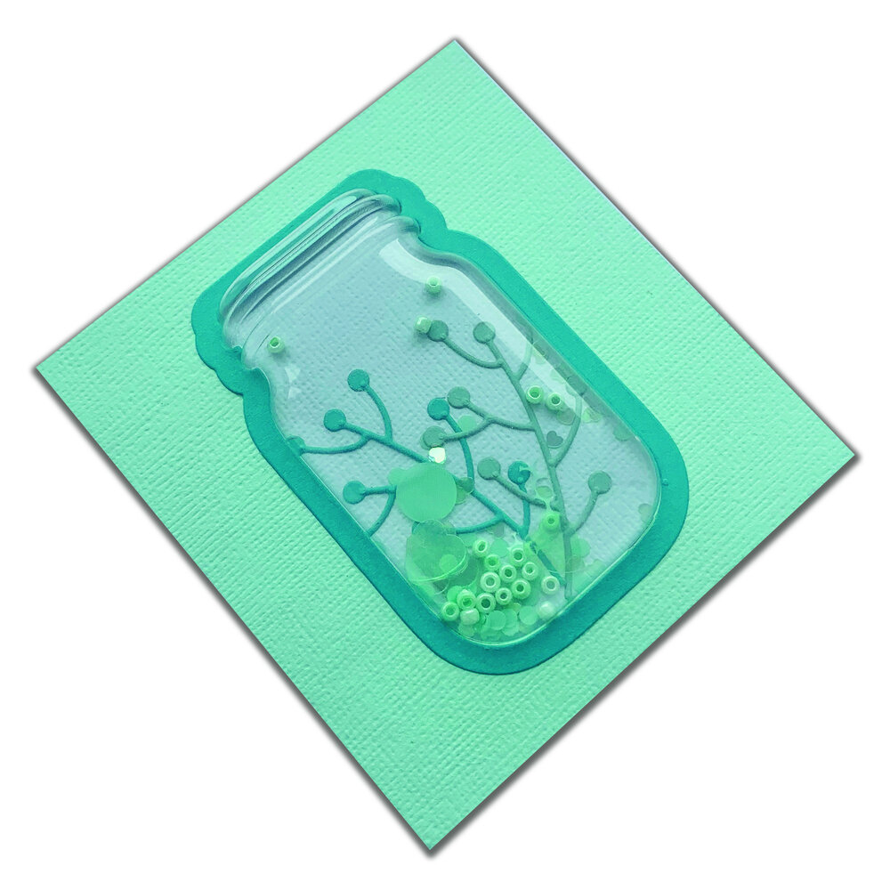 Sizzix Framelits Die Jar (2pcs) (664890) (DISCONTINUED) Sizzix Framelits Die Jar (2pcs) (664890) (DISCONTINUED)