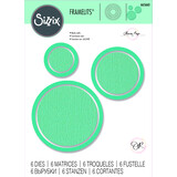 Sizzix Framelits Die by Olivia Rose Circle Frames (6pcs) (665660) (DISCONTINUED)