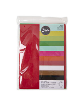 Sizzix Felt Sheets Festive Colors (10pcs) (663782) (DISCONTINUED)