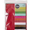 Sizzix Felt Sheets Festive Colors (10pcs) (663782) (OUTLET)