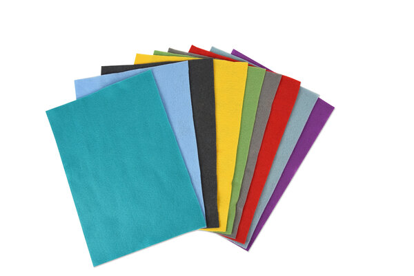 Sizzix Felt Sheets Bold Colours (10pcs) (663008) (OUTLET)