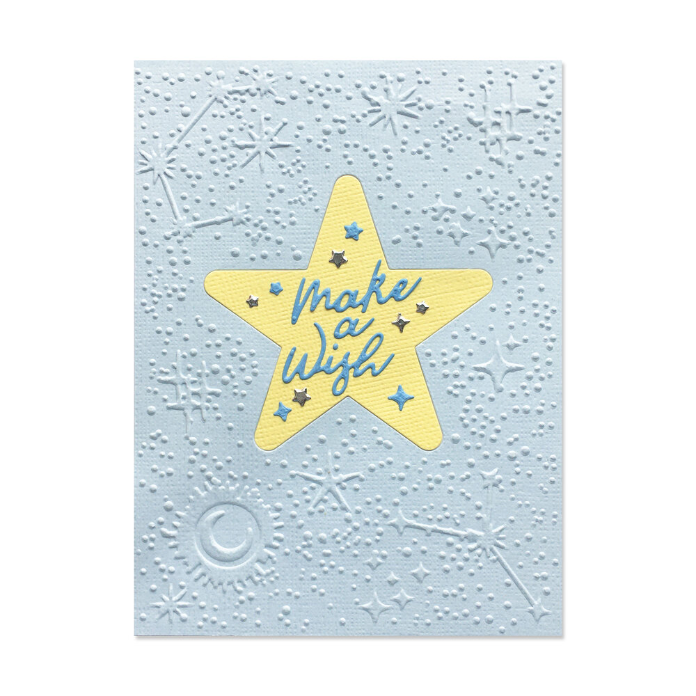 Sizzix Impresslits by Jen Long Celestial (665109) (OUTLET)