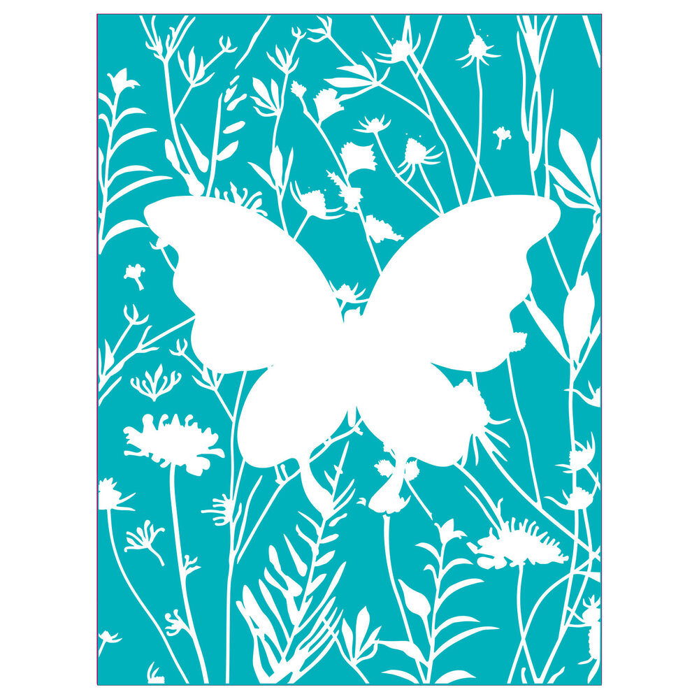 Sizzix Impresslits by Jen Long Butterfly Meadow (665200) (DISCONTINUED)