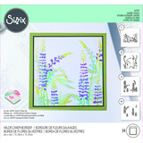 Sizzix Layered Stencils by Olivia Rose Layered Wildflowers (4pcs) (665841) (DISCONTINUED)
