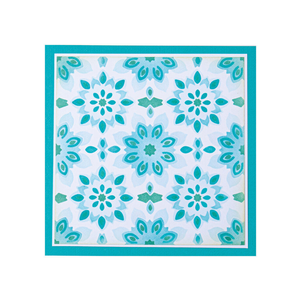 Sizzix Layered Stencils by Olivia Rose Geo Background (4pcs) (665840) (DISCONTINUED)