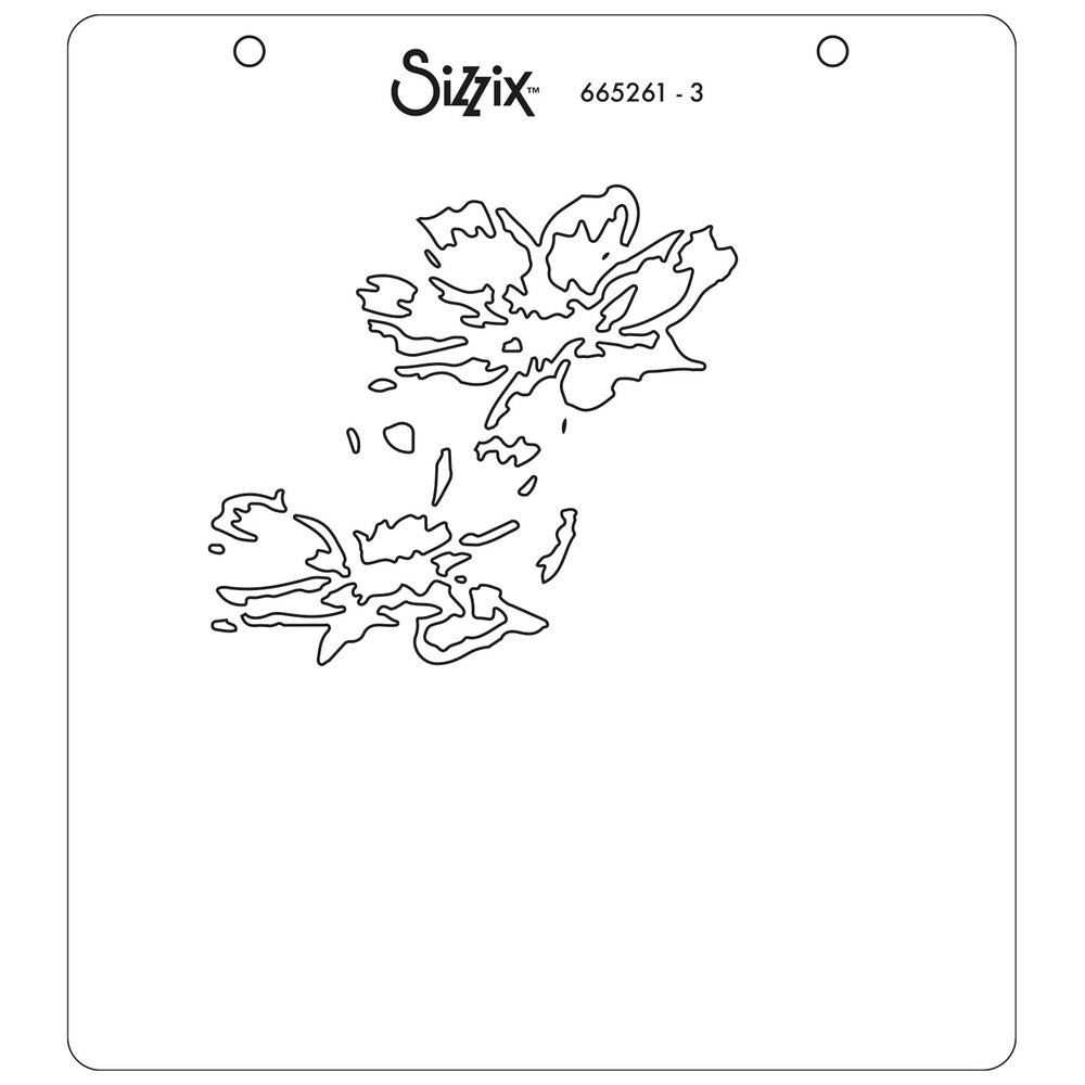 Sizzix Layered Stencils by Olivia Rose Flowers (4pcs) (665261) Sizzix Layered Stencils by Olivia Rose Flowers (4pcs) (665261)