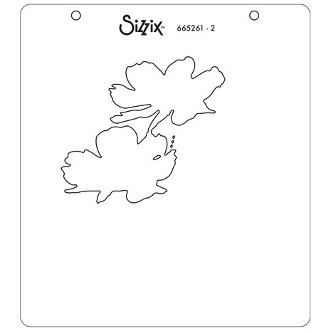 Sizzix Layered Stencils by Olivia Rose Flowers (4pcs) (665261) Sizzix Layered Stencils by Olivia Rose Flowers (4pcs) (665261)